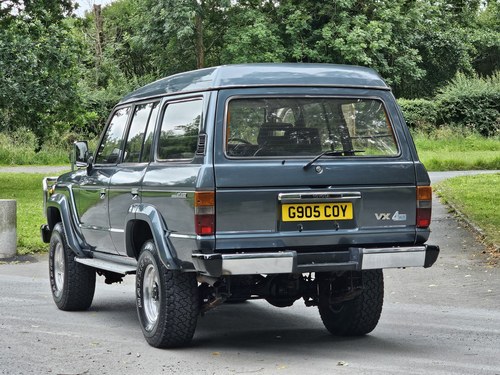 1990 Toyota Land Cruiser HJ60 4L 12H-T Turbo Diesel VX High Roof In vendita (immagine 27 di 196)