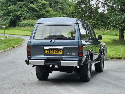 1990 Toyota Land Cruiser HJ60 4L 12H-T Turbo Diesel VX High Roof In vendita (immagine 32 di 196)