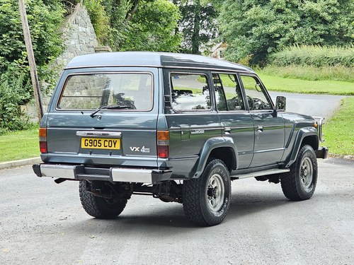 1990 Toyota Land Cruiser HJ60 4L 12H-T Turbo Diesel VX High Roof In vendita (immagine 33 di 196)