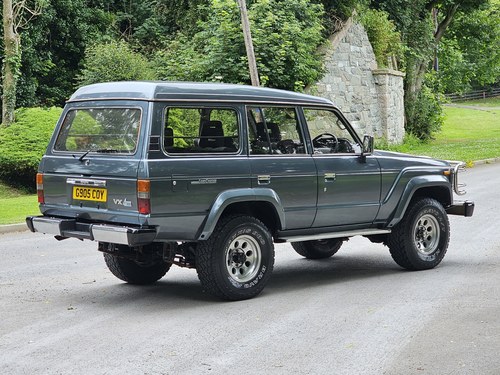 1990 Toyota Land Cruiser HJ60 4L 12H-T Turbo Diesel VX High Roof In vendita (immagine 34 di 196)