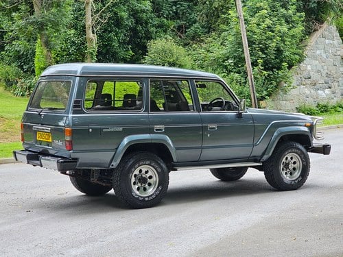 1990 Toyota Land Cruiser HJ60 4L 12H-T Turbo Diesel VX High Roof In vendita (immagine 35 di 196)