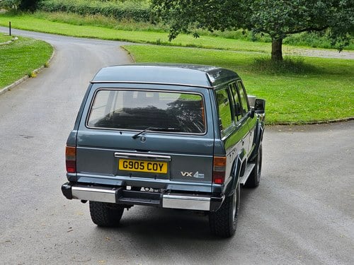 1990 Toyota Land Cruiser HJ60 4L 12H-T Turbo Diesel VX High Roof In vendita (immagine 37 di 196)