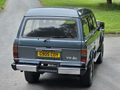 1990 Toyota Land Cruiser HJ60 4L 12H-T Turbo Diesel VX High Roof In vendita (immagine 38 di 196)