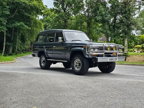 1990 Toyota Land Cruiser HJ60 4L 12H-T Turbo Diesel VX High Roof In vendita (immagine 57 di 196)