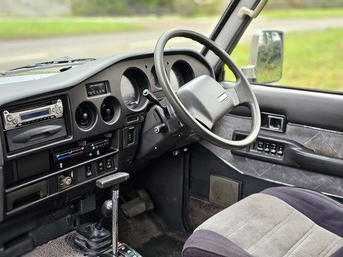 1990 Toyota Land Cruiser HJ60 4L 12H-T Turbo Diesel VX High Roof In vendita (immagine 128 di 196)