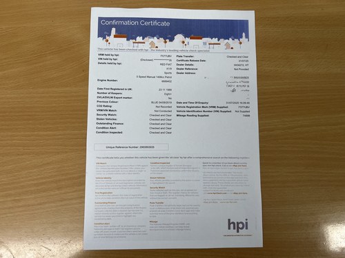 1988 Fiat X1/9 1500 5spd For Sale (picture 164 of 183)