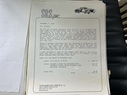 1932 Rolls Royce Phantom II 40/50 Continental by Thrupp & Maberly For Sale (picture 90 of 170)