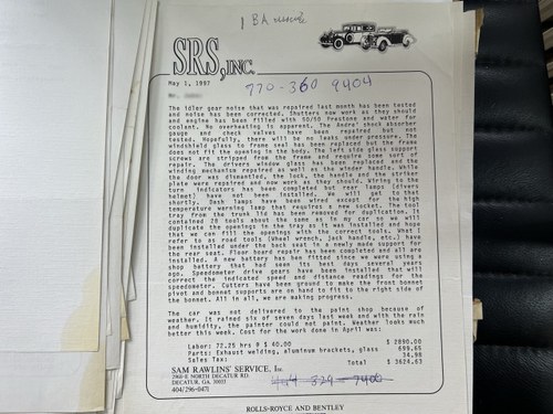 1932 Rolls Royce Phantom II 40/50 Continental by Thrupp & Maberly For Sale (picture 118 of 170)