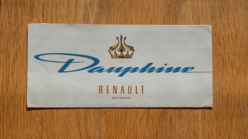 1961 Renault Dauphine (Ondine) In vendita (immagine 226 di 228)