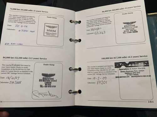 2002 Aston Martin DB7 Vantage zum Verkauf (Bild 171 von 179)