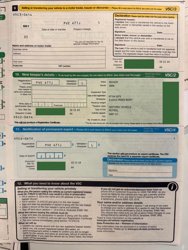 1971 Rover P6 3500 For Sale (picture 144 of 152)