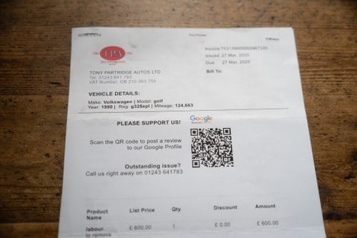 1990 Volkswagen Golf Mk2 GTI 1.8L 8V In vendita (immagine 125 di 143)