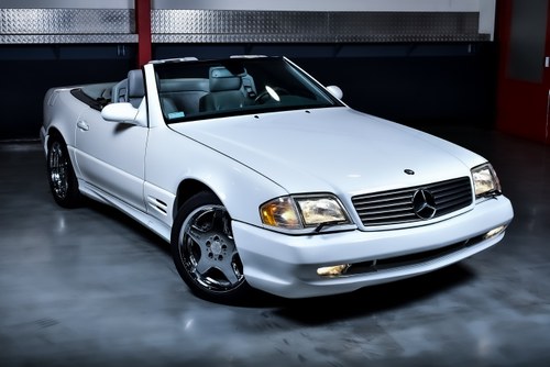 2001 Mercedes-Benz R129 SL500 Convertible 5,0L V8 AMG In vendita (immagine 6 di 115)