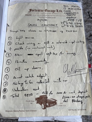 1962 Triumph TR4 Surrey Top zum Verkauf (Bild 249 von 253)