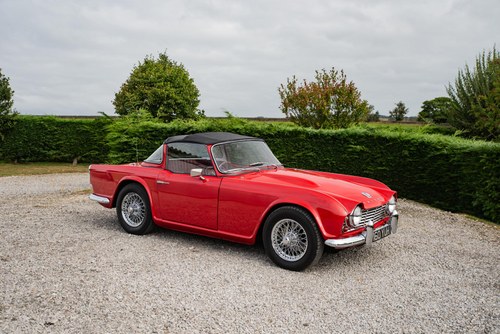 1962 Triumph TR4 Surrey Top zum Verkauf (Bild 53 von 253)