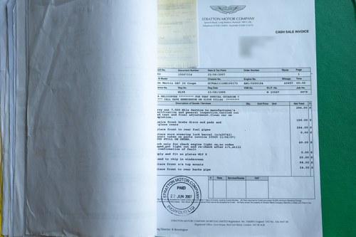 1995 Aston Martin DB7 3.2L For Sale (picture 66 of 73)