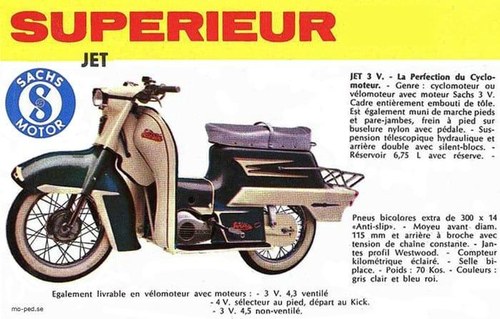 1963 FLANDRIA 49 cc 3 vitesse En Venta