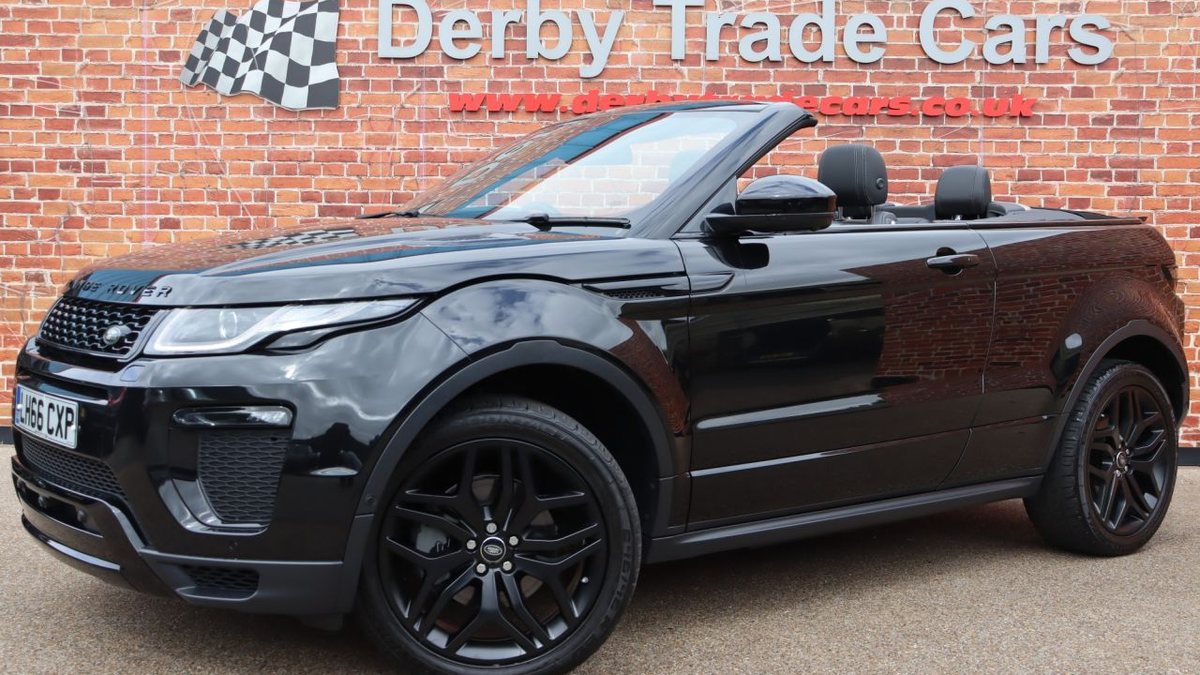 2016 Land Rover Range Rover Evoque Black Automatic, 7+ speed Right Hand ...