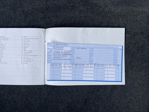 2002 Mercedes-Benz R170 SLK230 Special Edition Te koop (foto 127 van 127)