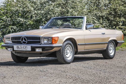1979 (registered 1981) Mercedes-Benz 450SL R107 6,500 miles In vendita