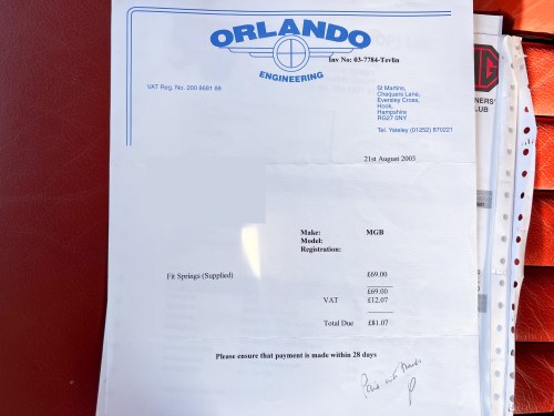 1966 MG MGB GT For Sale (picture 133 of 137)