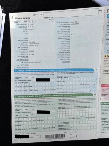 1974 Triumph 2000 MK2 In vendita (immagine 500 di 501)