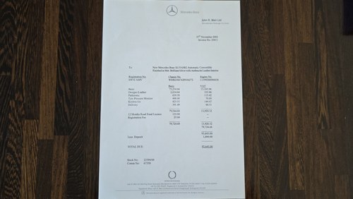 2002 Mercedes-Benz SL55 AMG à vendre (picture 124 of 129)