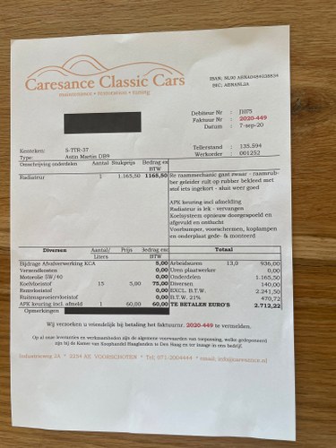 2007 Aston Martin DB9 Volante Convertible 5,9L V12 Te koop (foto 133 van 139)