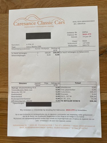 2007 Aston Martin DB9 Volante Convertible 5,9L V12 Te koop (foto 138 van 139)