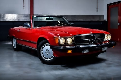 1986 Mercedes-Benz 560SL (R107) In vendita (immagine 11 di 102)
