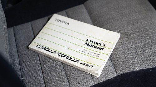 1987 Toyota Corolla AE82 Twin Cam GT In vendita (immagine 35 di 111)