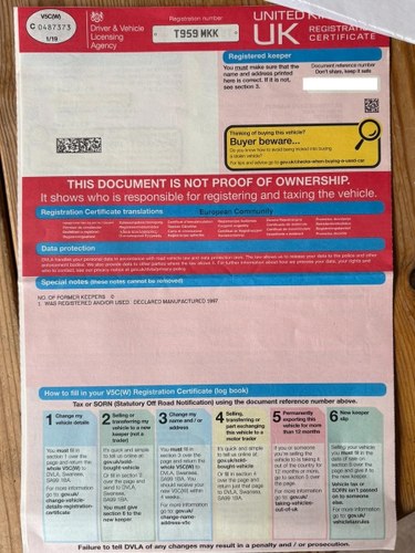 1999 Sebring MX 4.6L V8 For Sale (picture 102 of 105)