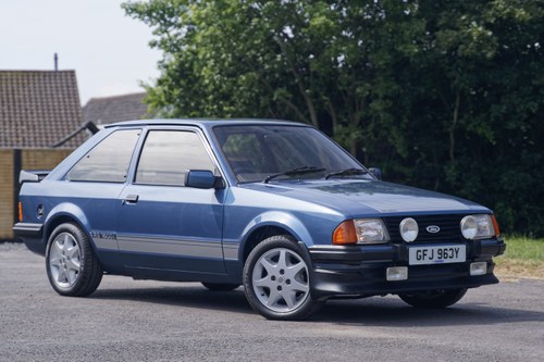 1983 Ford Escort Mk3 RS1600i En venta (imagen 22 de 137)