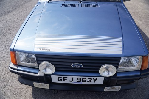 1983 Ford Escort Mk3 RS1600i En venta (imagen 84 de 137)