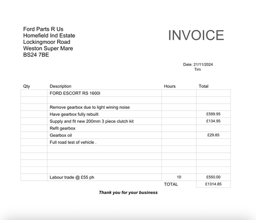 1983 Ford Escort Mk3 RS1600i En venta (imagen 135 de 137)