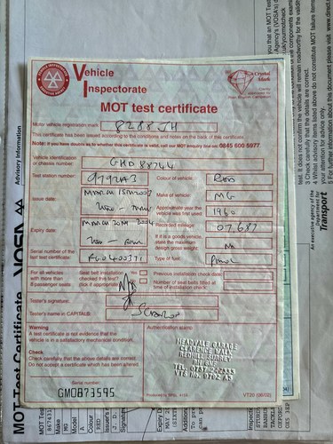 1960 MGA Mk1 Coupe 1600 For Sale (picture 220 of 247)