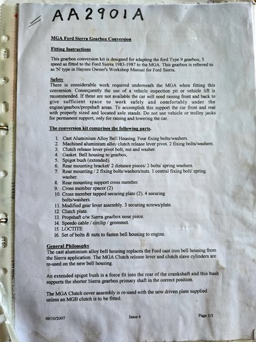 1960 MGA Mk1 Coupe 1600 For Sale (picture 230 of 247)