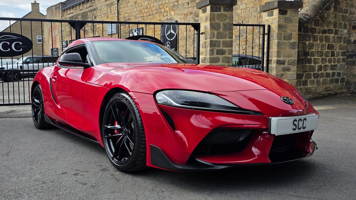 Cars Red Toyota Supra 2021 1/18 GT Spirit 2021 Toyota Supra GR