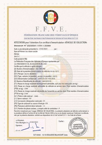 1972 Alfa Romeo Giulia GTV 2000 à vendre (picture 109 of 152)