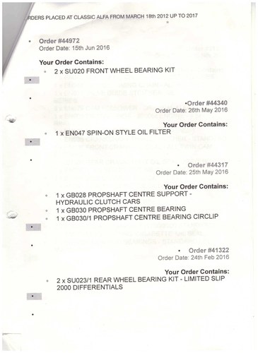 1972 Alfa Romeo Giulia GTV 2000 à vendre (picture 136 of 152)