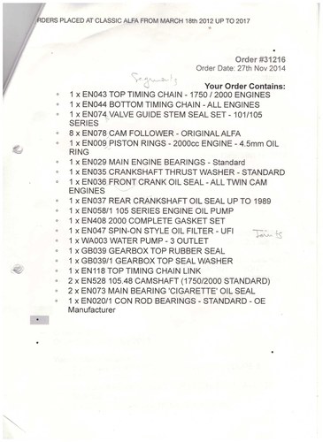 1972 Alfa Romeo Giulia GTV 2000 à vendre (picture 137 of 152)