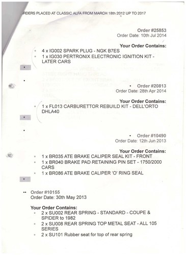 1972 Alfa Romeo Giulia GTV 2000 à vendre (picture 138 of 152)