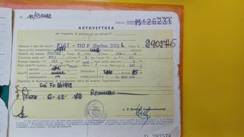 1971 Fiat 500L Te koop (foto 92 van 94)