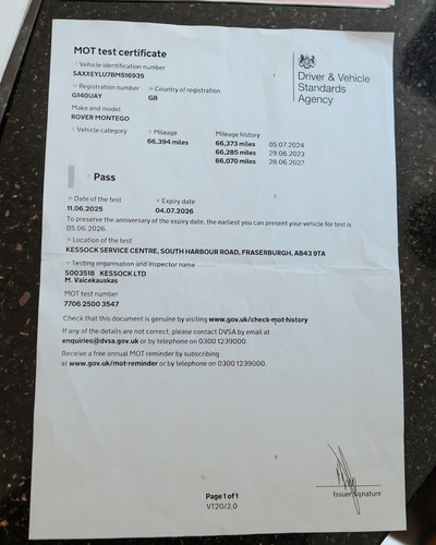 1989 MG Montego 2.0 EFI Te koop (foto 110 van 113)