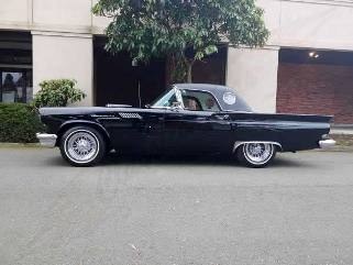 1957 Ford Thunderbird Roadster 321 AT Black + HardTop $36. For Sale