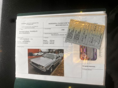 1980 Maserati Quattroporte 4.9 For Sale (picture 111 of 130)
