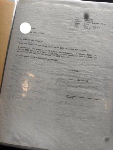 1980 Maserati Quattroporte 4.9 For Sale (picture 121 of 130)