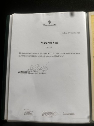 1980 Maserati Quattroporte 4.9 For Sale (picture 123 of 130)