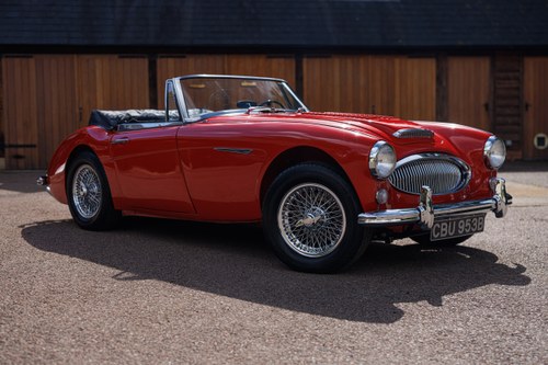 1964 Austin Healey 3000 MkIII BJ8 LHD For Sale (picture 19 of 190)