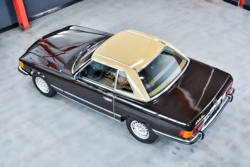1973 Mercedes-Benz R107 450SL Convertible 4,5L V8 In vendita (immagine 40 di 95)